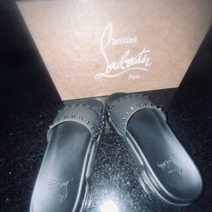 Authentic Christian Louboutin Super Spiked Slide